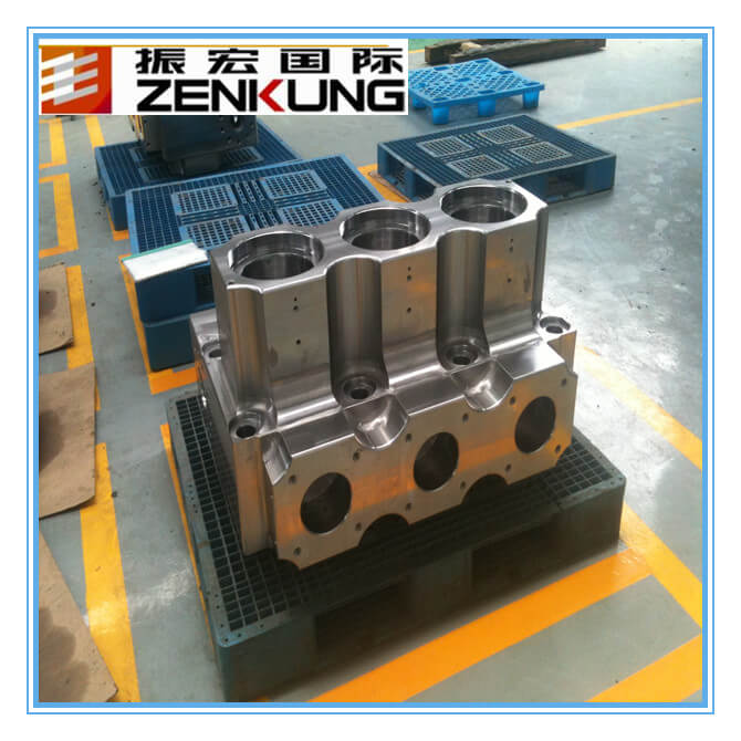 Forged oil vavle box for pressure vessles with special shape forging