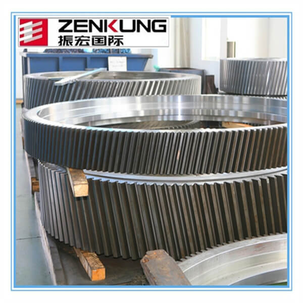 qualified forged steel gear helical gear of China